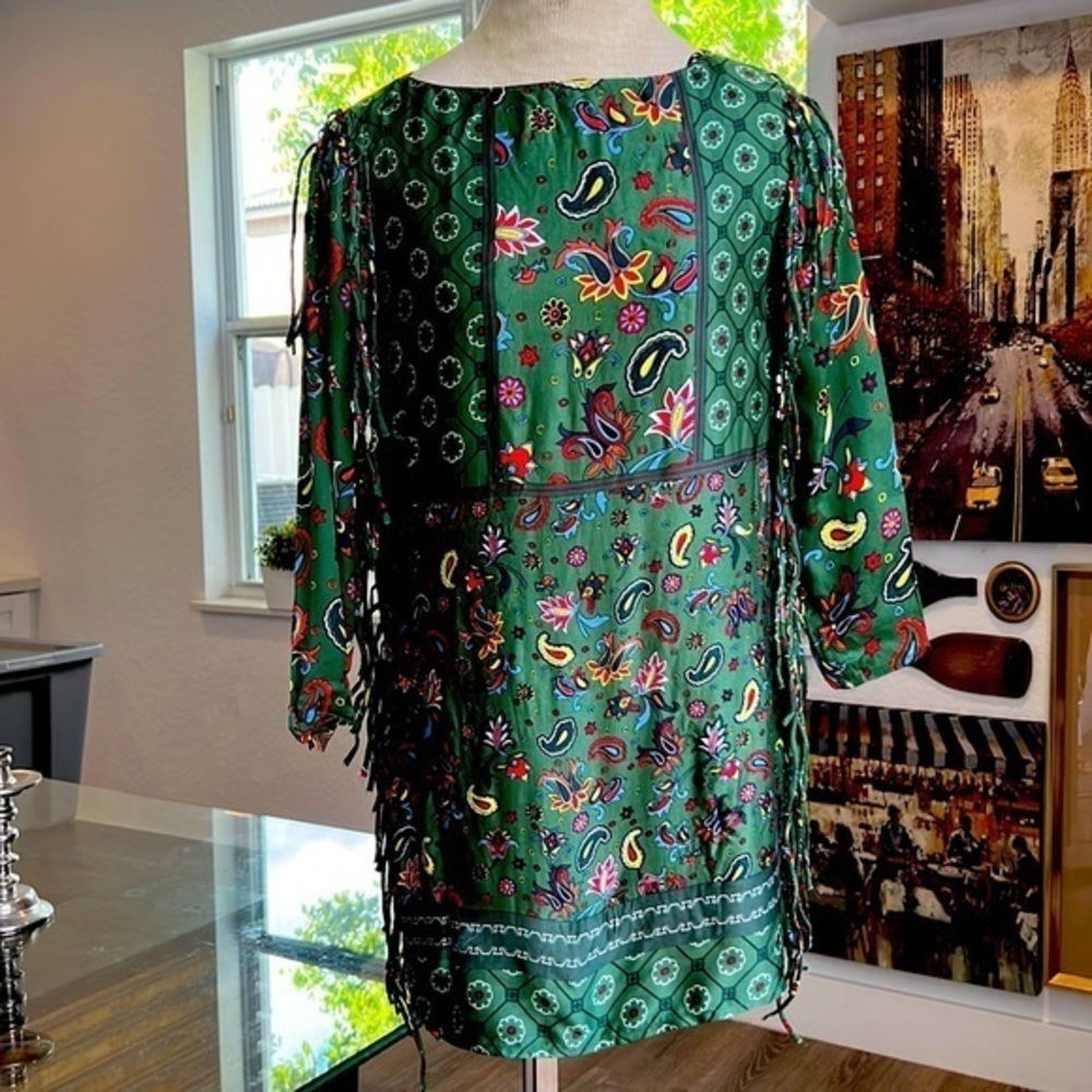 Minidress parsley Zara XS NWOT‎